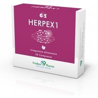 GSE Herpes - Herpex 1 Integratore Sistema Immunitario Ricostituente,60 Compresse