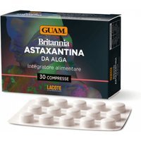Guam Britannia Astaxantina da Alga Integratore Antiossidante, 30 Capsule