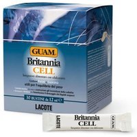 Guam Britannia Cell Integratore Riduzione Inestetismi della Cellulite,30 Bustine