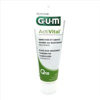 GUM Activital Q10 Dentifricio Gengive Denti Sani Menta Fresca 75 ml