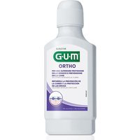 GUM Ortho Collutorio per Portatori di Apparecchio Ortodontico 0% Alcol, 300ml