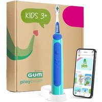 Gum Playbrush Kids Spazzolino Elettrico 3+ anni colore Blu
