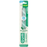 GUM Spazzolino 411 Denti Morbido Regolare 1 Pezzo