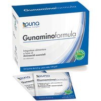 Guna Gunaminoformula Integratore con 8 Aminoacidi Essenziali, 24 bustine