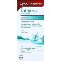 Gyno-Canesten Inthima Detergente Intimo Lenitivo con Glicina, Flacone 200ml