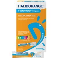 Haliborange Fosfoenergy Integratore Alimentare Ricarica Mentale gusto Ace, 10 stick