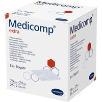 Hartmann Medicomp Extra Compresse in TNT 7,5 x 7,5 cm, 25 bustine da 2 garze
