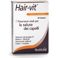 Healthaid Hairvit Benessere e Bellezza dei Capelli, 30 Capsule