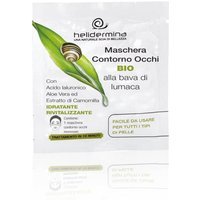 Helidermina Maschera Contorno Occhi alla Bava di Lumaca, 1 maschera