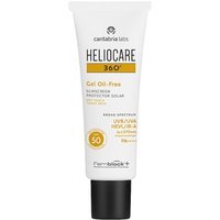 Heliocare 360° Gel Oil-Free SPF50 Protezione Solare Viso e Corpo, 50ml