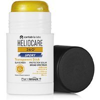 Heliocare 360° Sport Transparent Stick SPF50+ Protezione Invisibile, 25g