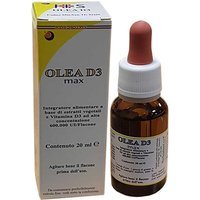 Herboplanet Olea D3 Max Integratore Alimentare, 20ml