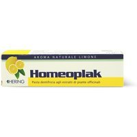 Hering Homeoplak Limone Dentifricio per l'Igiene orale Aroma Limone, 75ml