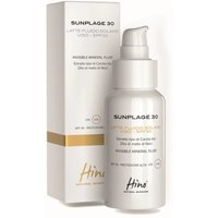 Hino Sunplage 30 Latte Fluido Solare Viso SPF30 Protezione Alta, 50ml