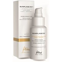 Hino Sunplage 50 Latte Fluido Solare Viso SPF50+ Protezione Molto Alta, 50ml