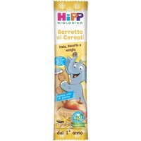 Hipp Bio Barretta ai Cereali Mela Biscotto e Vaniglia dal 1° Anno, 20g