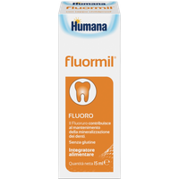 Humana Fluormil Gocce Integratore Alimentare Di Fluoro 15 ml