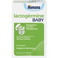 Humana Lactogèrmine Baby Gocce Integratore Equilibrio Intestinale, 8ml