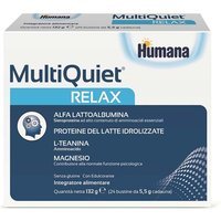 Humana MultiQuiet Relax Integratore Alimentare, 24 Bustine
