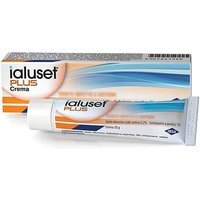 IBSA Ialuset - Ialuset Plus Crema Trattamento Ferite con Acido Ialuronico, 25g
