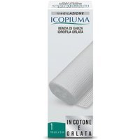 Icopiuma Benda orlata - Icopiuma benda orlata cotone, 1 benda da 10 cm x 5 m