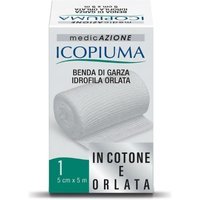 Icopiuma Benda orlata 5 cm x 5 m - Icopiuma benda orlata cotone, 1 benda