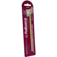 Ideco Plakkontrol - Perfetto Natural Spazzolino Soft in Bamboo, 1 Pezzo