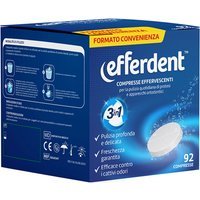 Incos Efferdent Pulizia Protesi e Apparecchi, 92 Compresse Effervescenti
