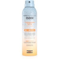 ISDIN Fotoprotector Trasparent Spray Wet Skin SPF30 Protezione Corpo, 250ml