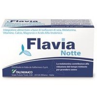 Italfarmaco Flavia Notte Integratore Alimentare Menopausa 30 Capsule Molli