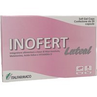 Italfarmaco Inofert - Luteal Integratore Alimentare, 20 Capsule Soft Gel