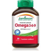 Jamieson Omega 3-6-9 Integratore Funzione Cardiaca, 80 Perle