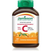 Jamieson Vitamina C 1000 masticabile gusto arancia, 120 compresse
