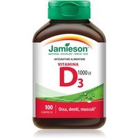 Jamieson Vitamina D3 1000 Ossa Denti Muscoli, 100 Compresse