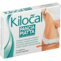 Kilocal Pancia Piatta Integratore Alimentare, 15 Compresse