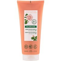 Klorane Latte di Rosa - Crema Doccia Nutritiva con Burro di Cupuacu, 200ml