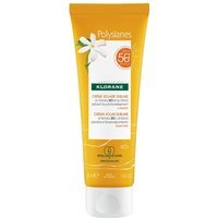 Klorane Polysianes - Crema Solare Sublime Protezione Alta SPF50+ Viso, 50ml