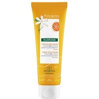 Klorane Polysianes - Crema Solare Viso Protezione Alta SPF30, 50ml
