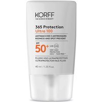 Korff 365 Protection - Ultra 100 Fluido Viso Ultraprotettivo SPF50+, 40ml