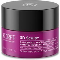 Korff 3D Sculpt - Crema Viso e Collo Rassodante Modellante e Anti-Age, 50ml