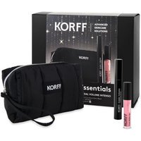 Korff Cofanetto Make-Up Essential Iconic Volume Mascara 9ml + Comfort Lip Gloss 03 Petal