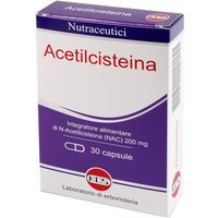 Kos Nutraceutici - Acetilcisteina Integratore Alimentare, 30 Capsule 6 G