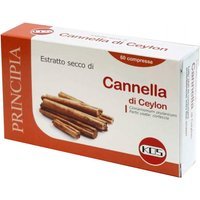 Kos Principia - Cannella Estratto Secco Integratore Alimentare, 60 Compresse