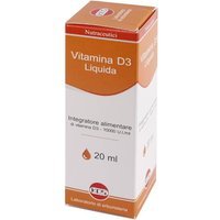 Kos Vitamina D Liquida 10000UI/ml Integratore Ossa e Difese, 20ml