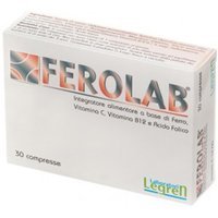 Laboratori Legren Ferolab Integratore Alimentare, 30 Compresse