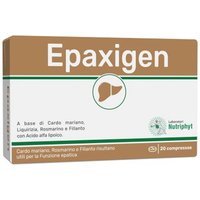 Laboratori Nutriphyt Epaxigen Funzione Epatica e Digestiva, 20 Compresse