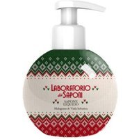 Laboratorio dei Saponi Winter Mood - Sapone Liquido Wool Profumo Melograno e Viola Selvatica, 240ml