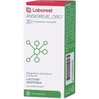 Laborest Ansioreve Oro Integratore Alimentare Benessere Mentale, 20 Compresse orosolubili