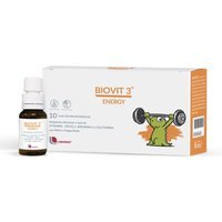 Laborest Biovit 3 Energy Integratore Vitamina C Zinco Pappa Reale, 10 Flaconcini