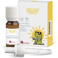 Laborest Decodì Forte K Integratore Vitamina D3 e K1 Calcio Ossa e Sangue, 15ml